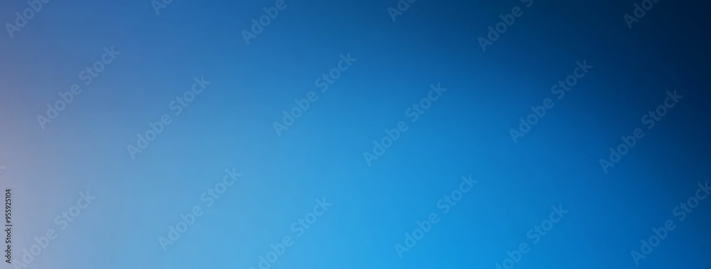 Blue gradient background with a minimalist flat design, featuring a smooth transition from light blue to dark sky-blue, with blurred edges and no text or characters.