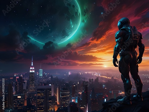 alien in the city
