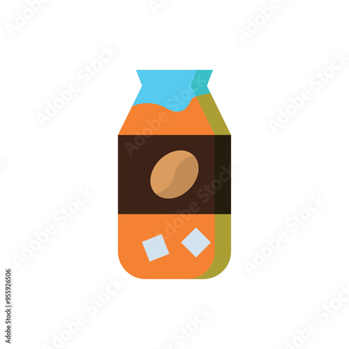 Iced Coffee Bottle icon