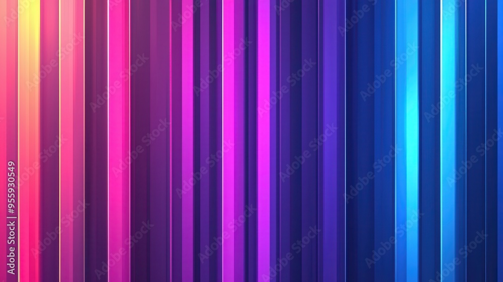 Vibrant vertical lines in purple, blue, and pink shades create a dynamic abstract background for creative projects. Vibrant vertical lines in purple, blue, and pink shades create a dynamic abstract background for creative projects.