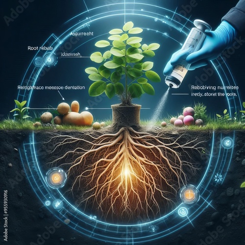 63 Root Rehab Targets unhealthy plants by diagnosing soil condit photo