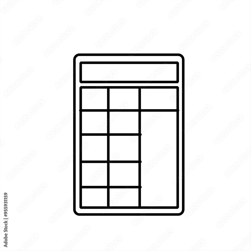 calculator silhouette icon design template
calculator silhouette icon design template