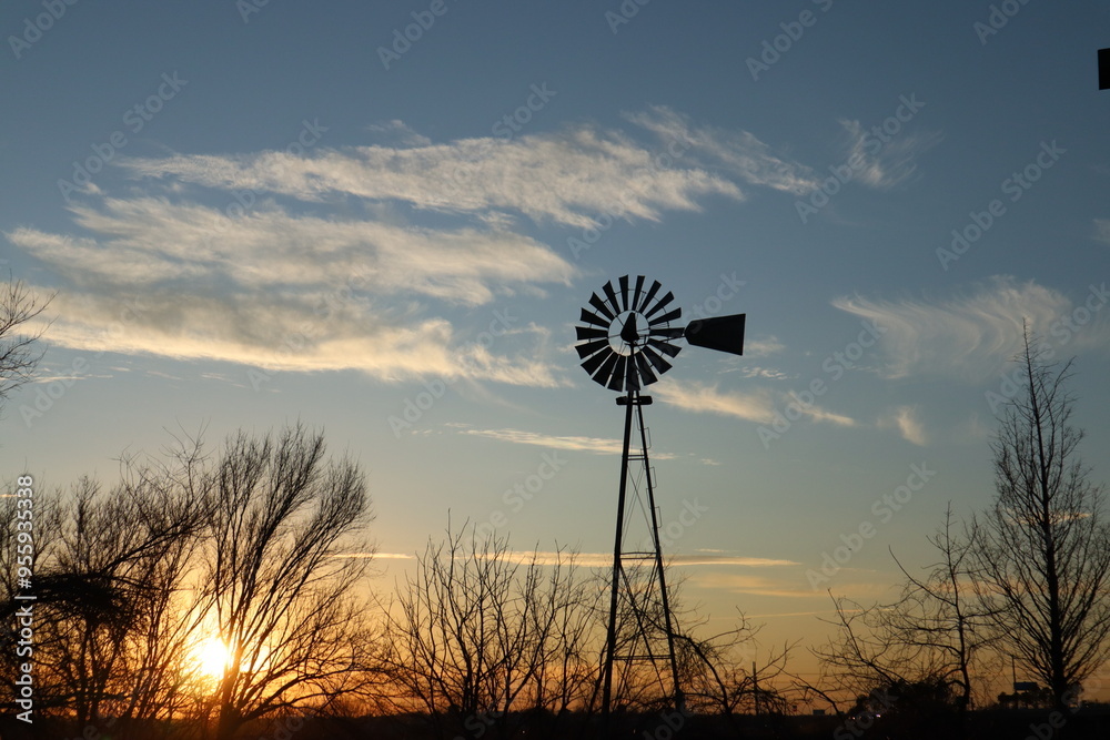 windmill at sunset windmill at sunset