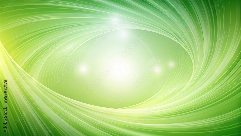 Swirly green gradient background with a soft and soothing design, abstract, vibrant, colorful, pattern, texture, backdrop, smooth