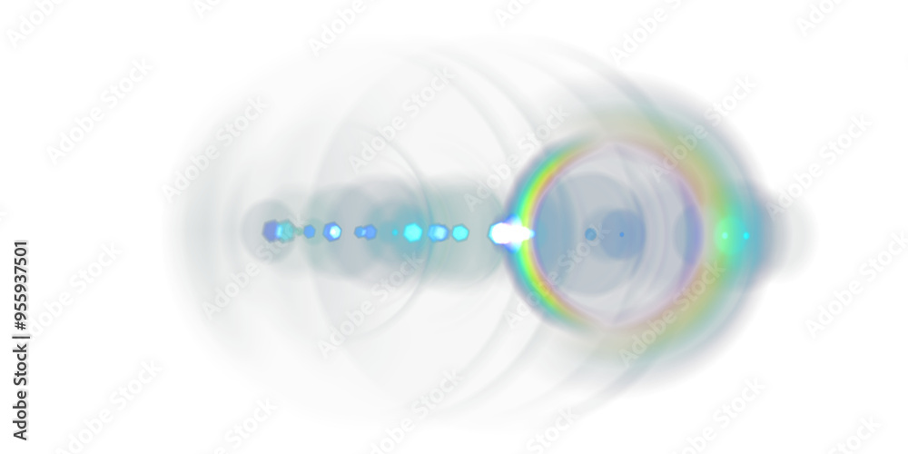 Glow effect. Star sparkles on a transparent background. Light Effects, lens flares, Sun flash with rays or spotlight and bokeh. Glow flare light effect.