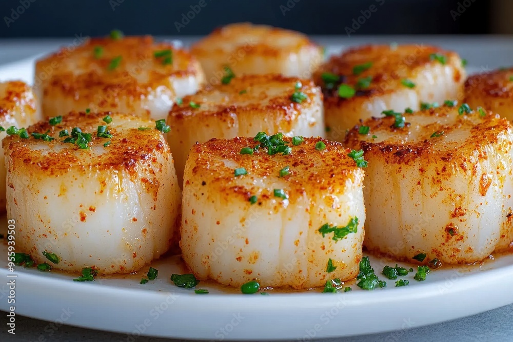 fried scallops