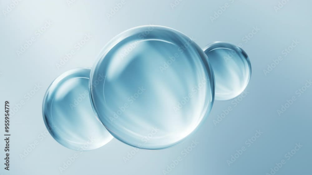 Transparent blue bubbles background, 3d rendering. Transparent blue bubbles background, 3d rendering.