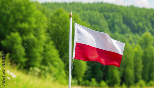 flag of Poland, a holiday in Poland