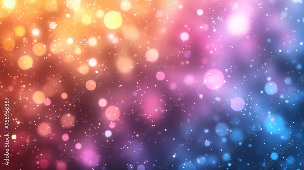 Abstract Colorful Bokeh Background. Abstract Colorful Bokeh Background.