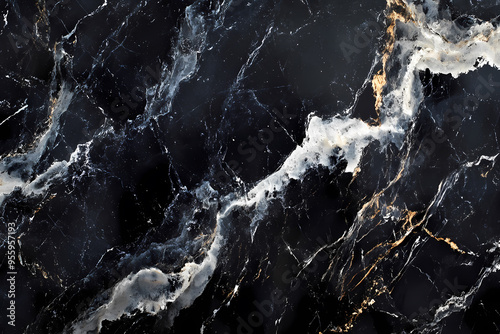 abstract luxury background, black marble texture