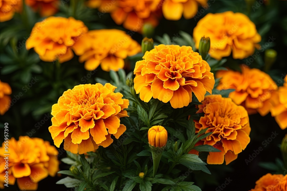 Marigold is the most common flower in Asia. Indian traditions. Wedding, Decoration, Medicines, Herbs, Oil Marigold is the most common flower in Asia. Indian traditions. Wedding, Decoration, Medicines, Herbs, Oil