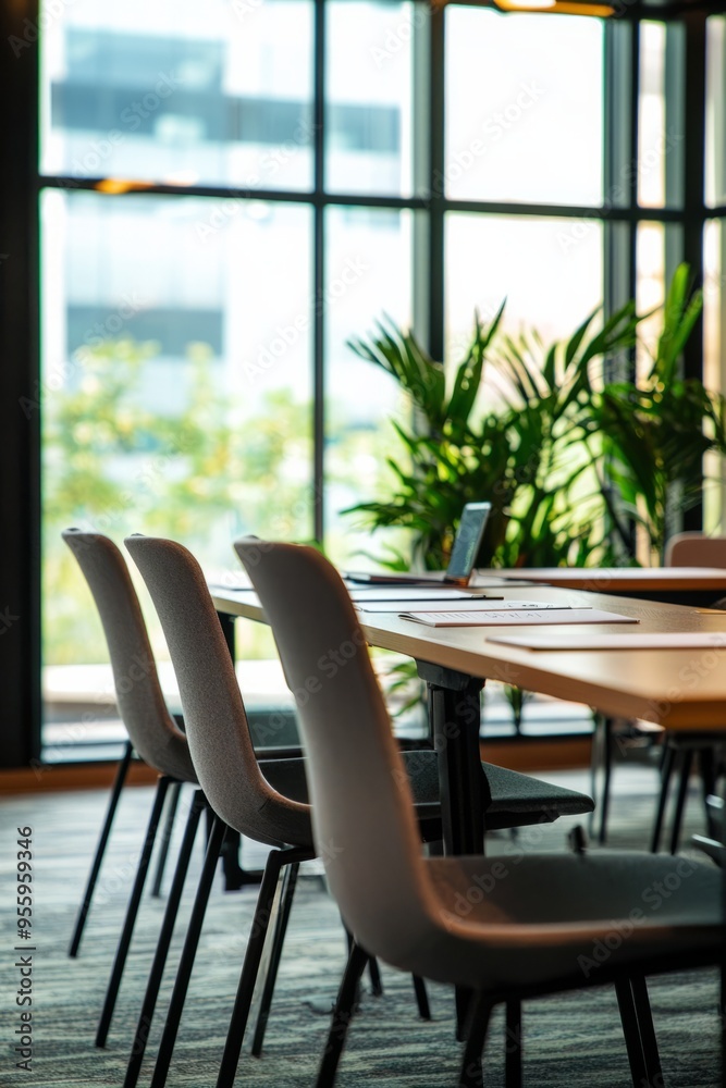 A career guidance session focused on interview preparation. Meeting room with mock interview setups and feedback notes A career guidance session focused on interview preparation. Meeting room with mock interview setups and feedback notes