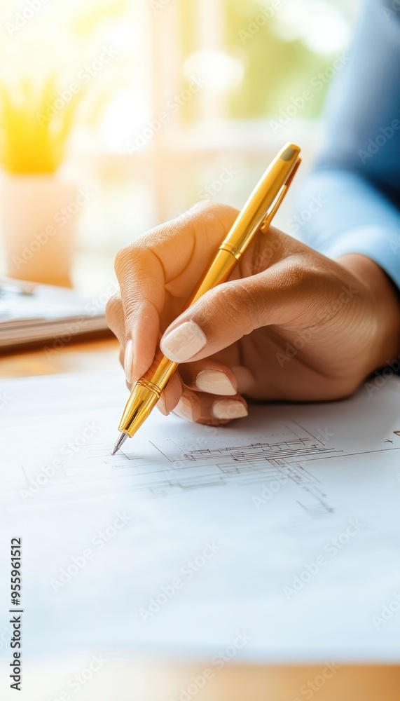 A team using augmented reality to design a financial management tool