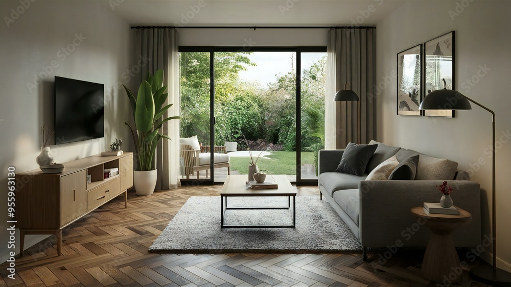 Fototapeta premium modern living room