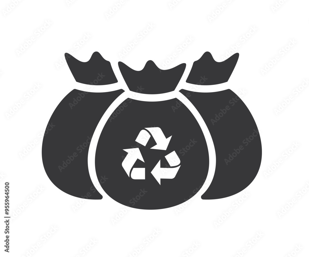 Garbage sorting bag. recycle bag Garbage sorting bag. recycle bag