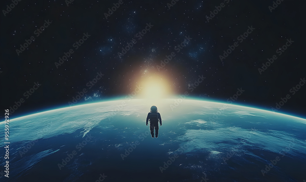 graphics of space, planets, and astronauts on a white background. graphics of space, planets, and astronauts on a white background.