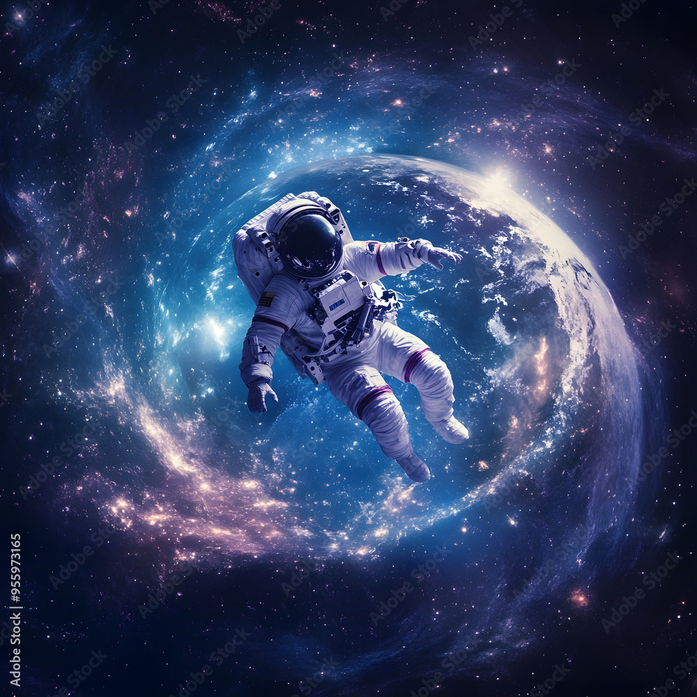 graphics of space, planets, and astronauts on a white background. graphics of space, planets, and astronauts on a white background.