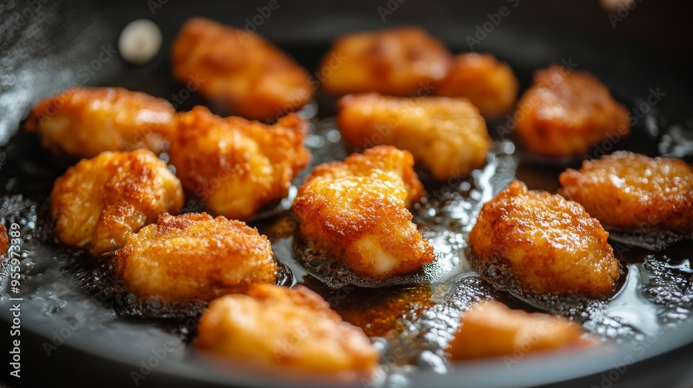 Breading chicken fry Breading chicken fry