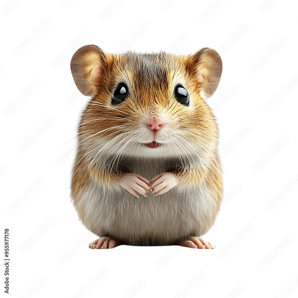Cute Mouse with Transparent Background, Adorable Rodent with Big Eyes and Whiskers, Sitting with Paws Together, Isolated on Transparent Background Cute Mouse with Transparent Background, Adorable Rodent with Big Eyes and Whiskers, Sitting with Paws Together, Isolated on Transparent Background