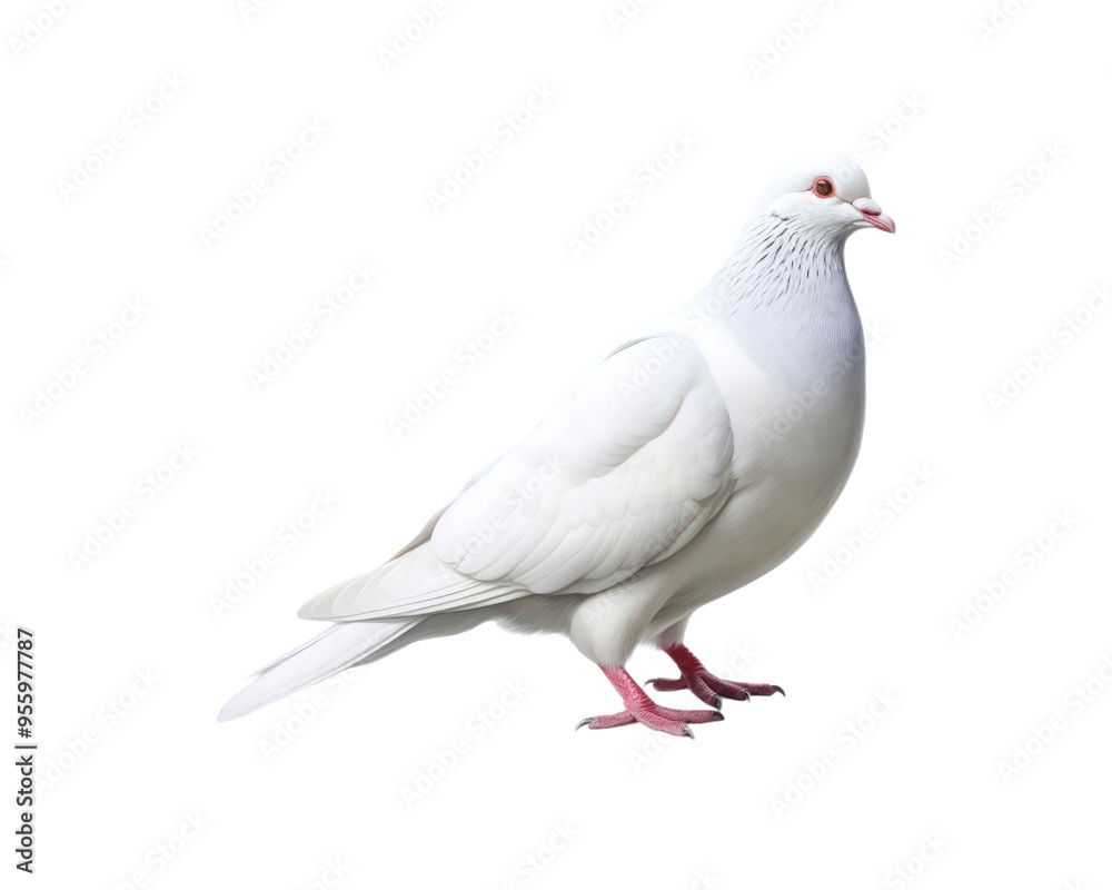 photo of a full body white dove symbolizing peace and purity, suitable for wedding invitations, nature blogs, and spiritual designs photo of a full body white dove symbolizing peace and purity, suitable for wedding invitations, nature blogs, and spiritual designs
