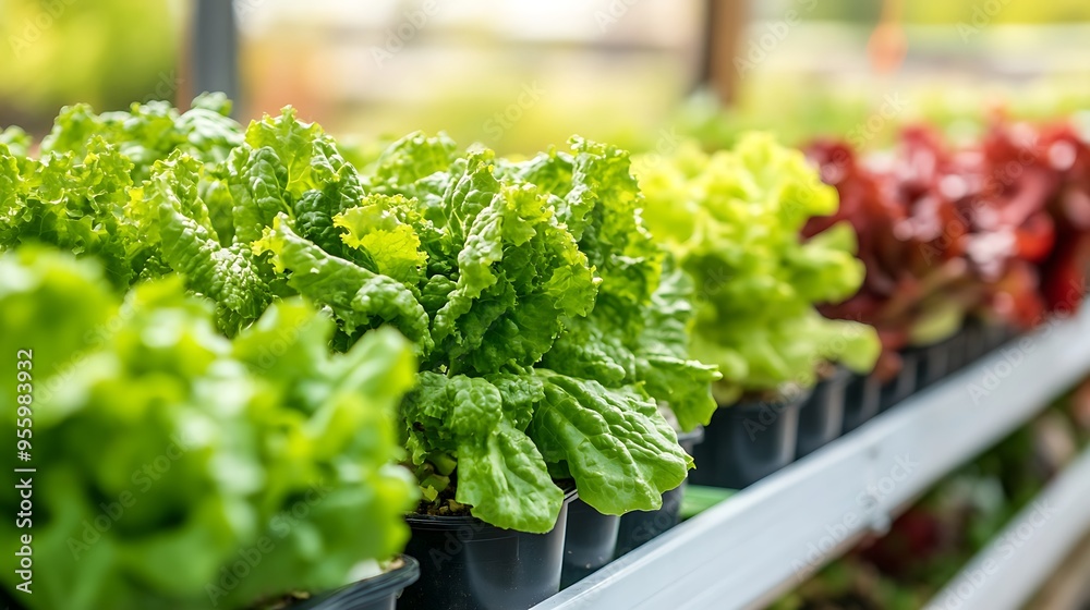 Fresh Greens and Tomatoes Vertical Garden Fresh Greens and Tomatoes Vertical Garden