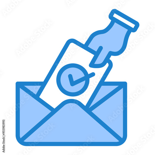 Mail In Ballot Icon