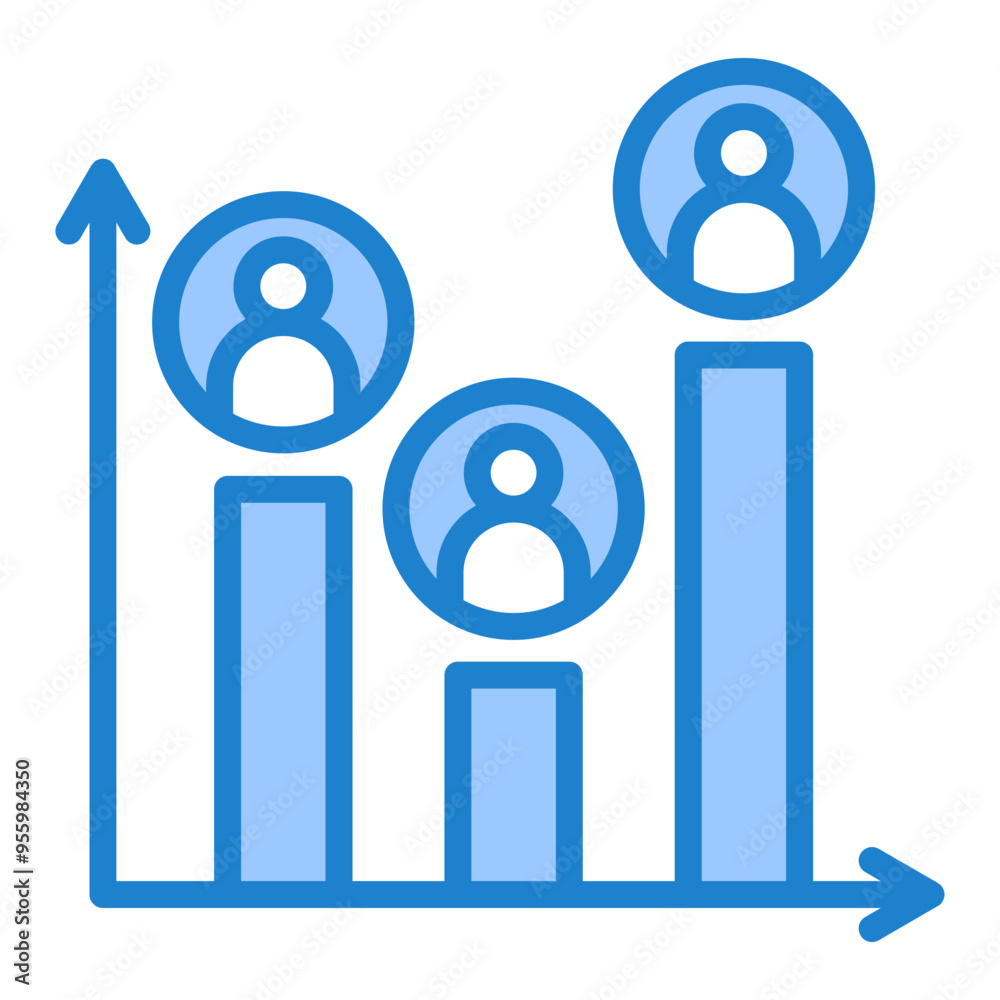 Obraz premium Voting Trends Icon