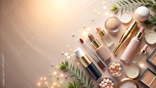 a Nice beauty banner background with copy space