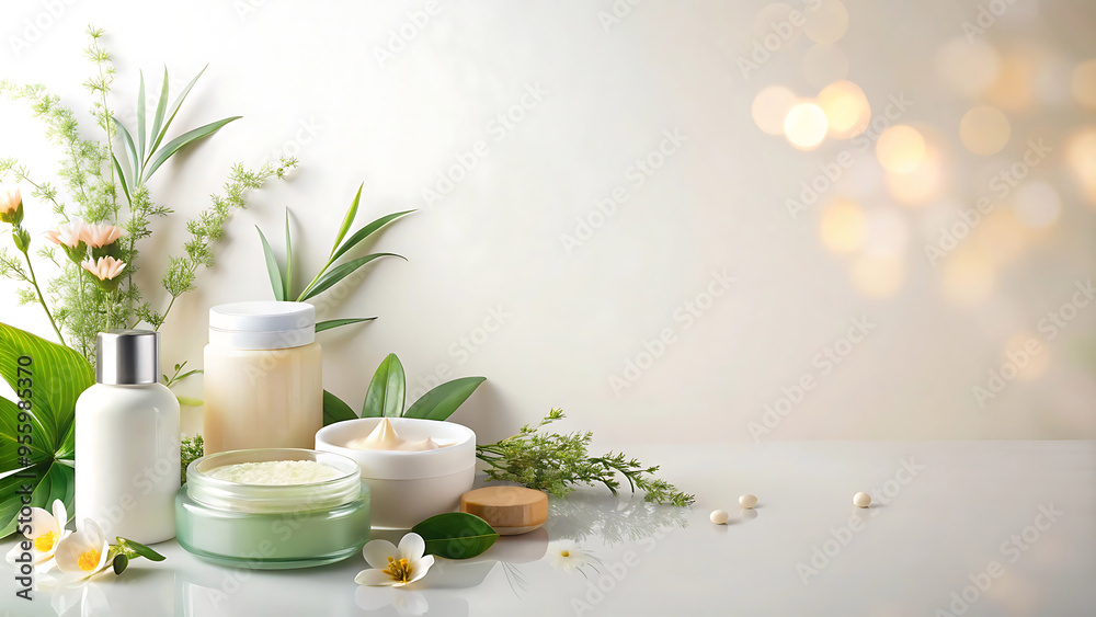 a Nice beauty banner background with copy space a Nice beauty banner background with copy space