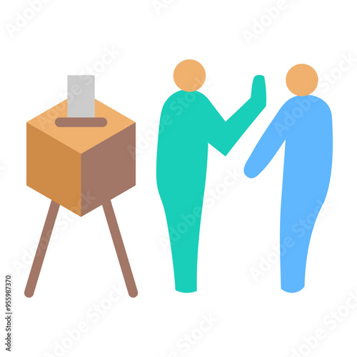 Voter Suppression Icon