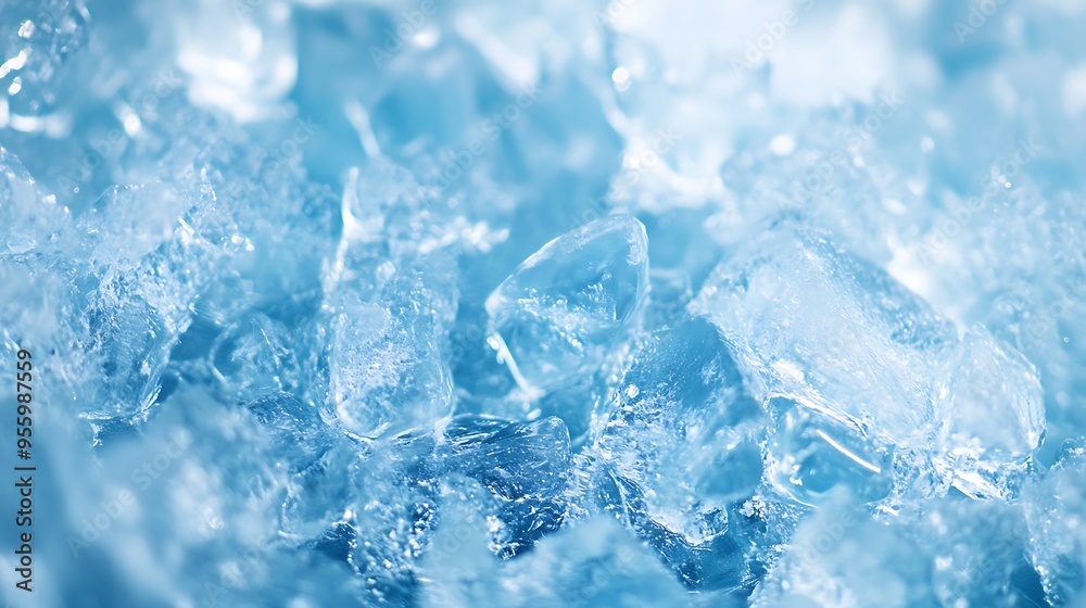 Ice Crystals Texture Ice Crystals Texture