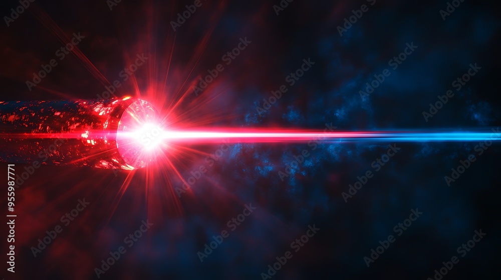 Abstract Laser Beam Art Abstract Laser Beam Art