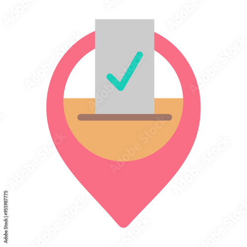 Polling Station Icon
