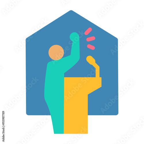 Town Hall Meeting Icon