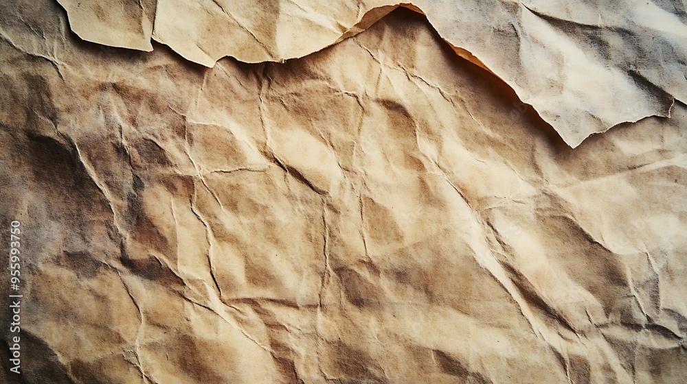Crumpled Paper Texture