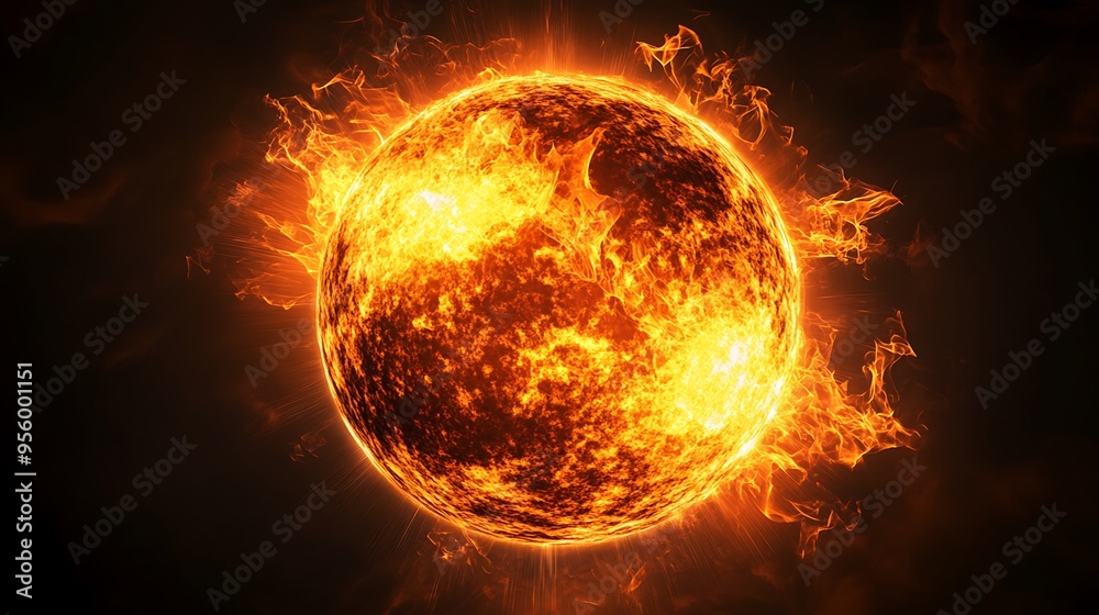 Obraz premium Blazing Star