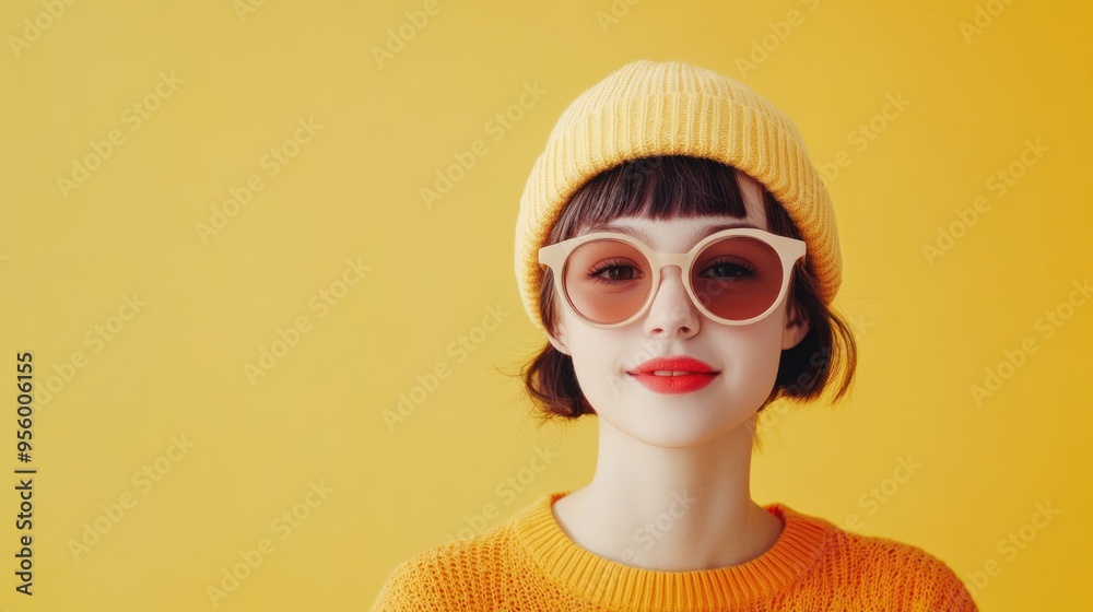 minimal concept of a hipster woman kid smile wearing photographed minimal concept of a hipster woman kid smile wearing photographed
