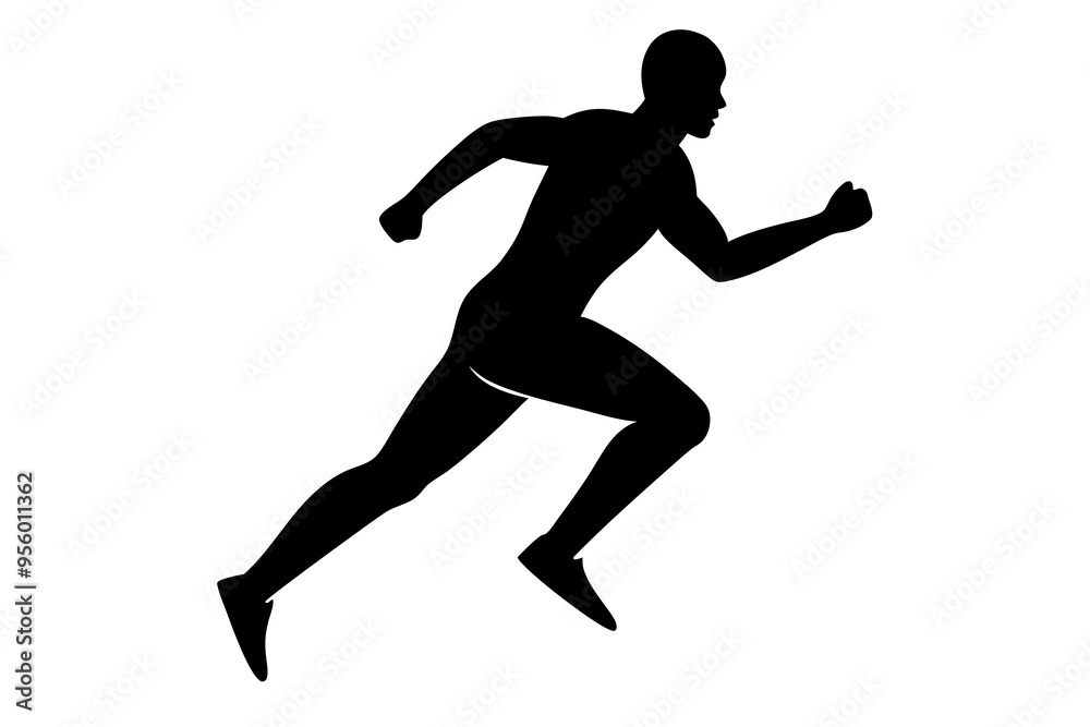 Running men silhouette, Runner silhouette
Running men silhouette, Runner silhouette