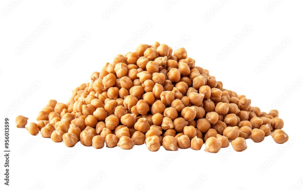 Heap of preserved chickpeas on transparent background, png Heap of preserved chickpeas on transparent background, png