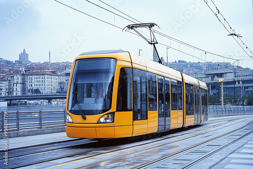Tram systems integrated with urban public transport