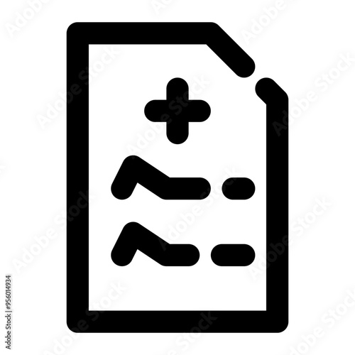 recipe, medicine, notes, pharmacy, medical ouline icon