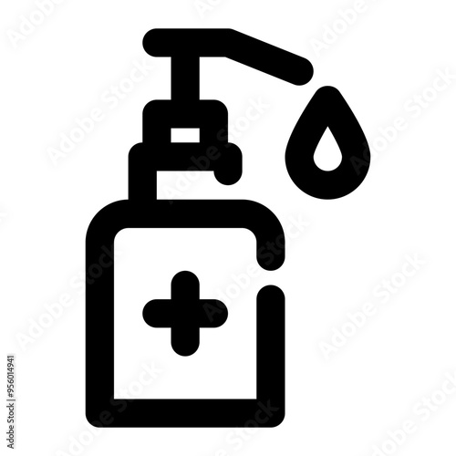 sanitizer, soap, healthcare, medical, pharmacy ouline icon