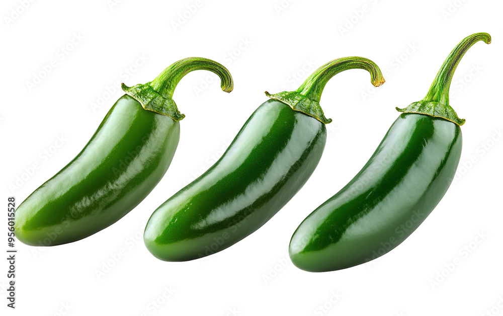 Jalapeno peppers on transparent background, png Jalapeno peppers on transparent background, png