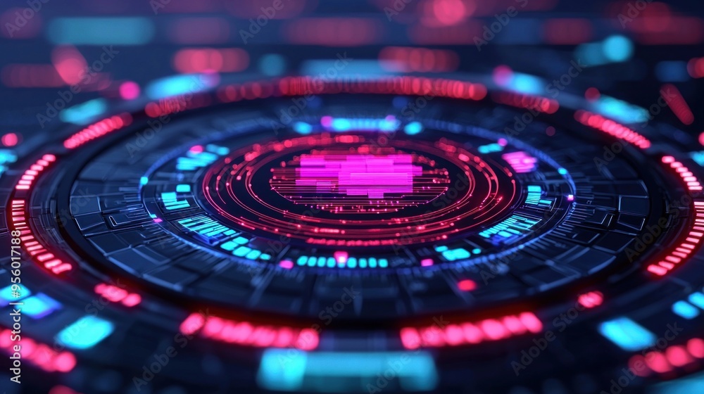 Futuristic Interface. Futuristic Interface.