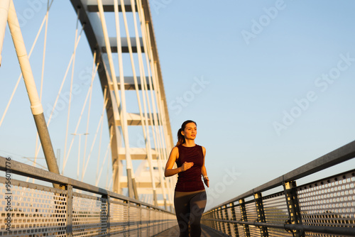 Woman enjoying her morning ...