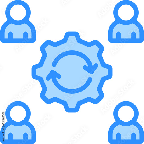 Collective Work Icon photo