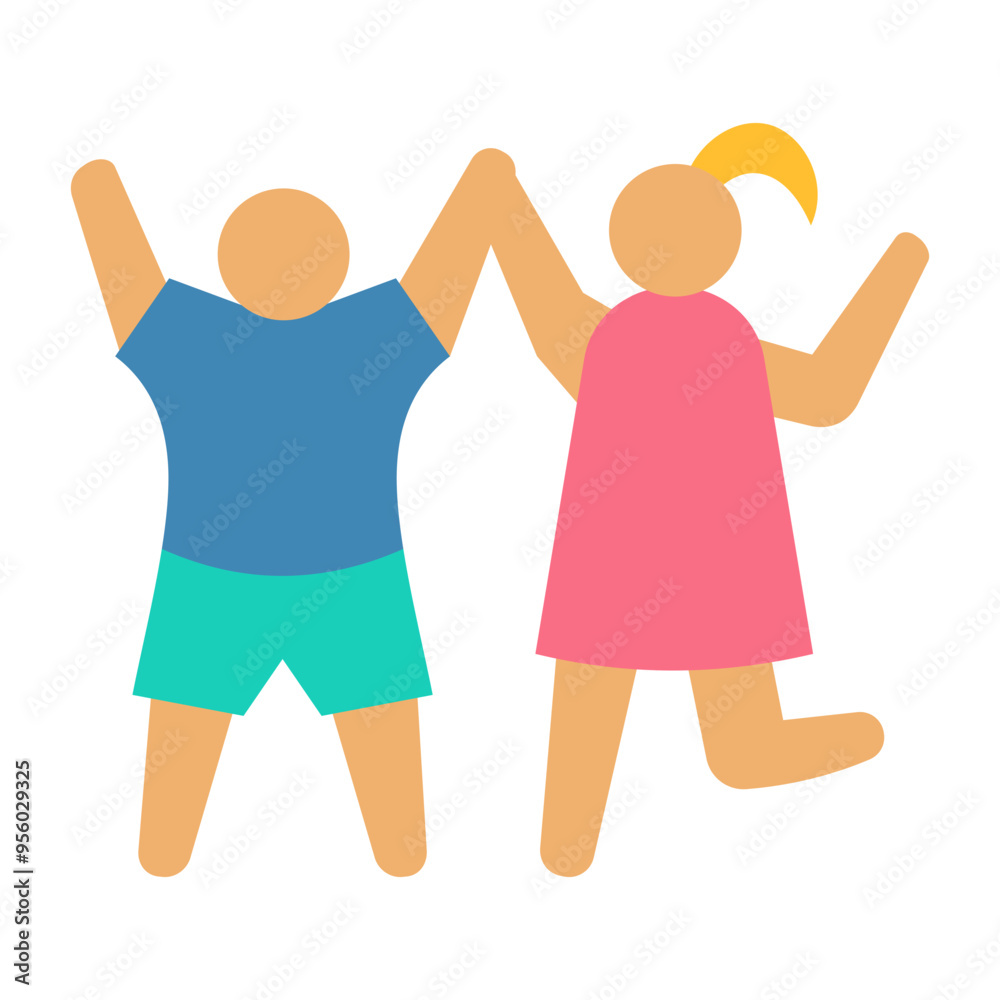 Obraz premium Children Icon