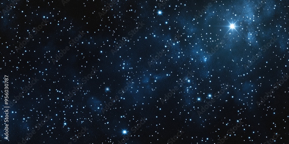 Large picture of a starry sky featuring a constellation with a night sky texture or background in 3D cartoon rendering Large picture of a starry sky featuring a constellation with a night sky texture or background in 3D cartoon rendering