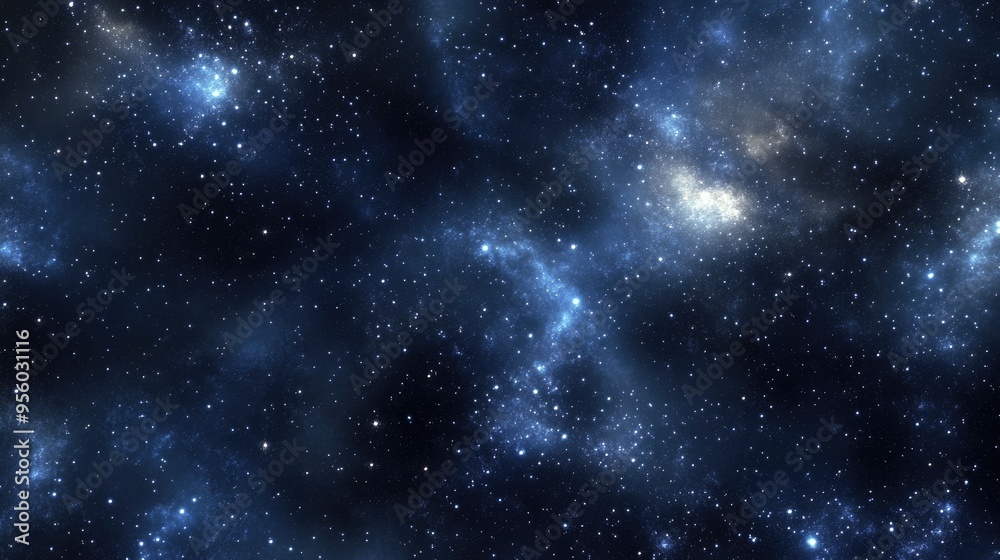 High definition star field background in a 3D cartoon rendering of deep space High definition star field background in a 3D cartoon rendering of deep space
