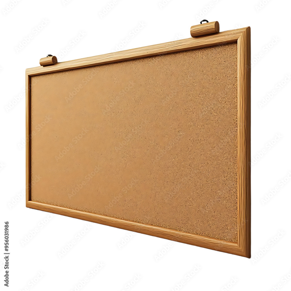 Cork Bulletin Board with a Transparent Background for Easy Displaying and Organization Cork Bulletin Board with a Transparent Background for Easy Displaying and Organization